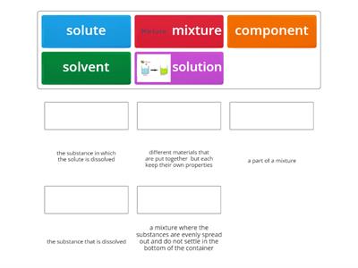 Mixtures and Solutions 