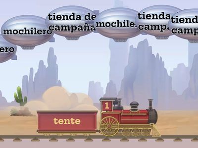 Vocabulario Mochileros