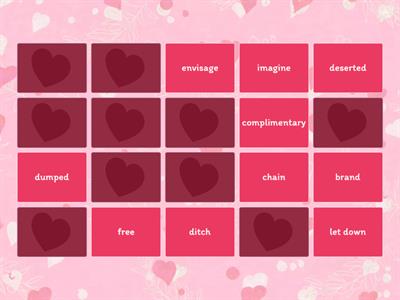 Synonym Match for Valentine Voc