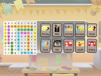 Найди слова в пазле