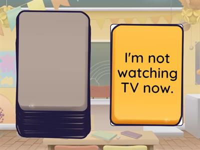 So and Neither! PRESENT CONTINUOUS