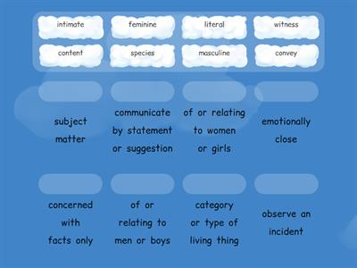 Vocabulary Building