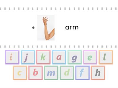 1. Wat is de eerste letter?