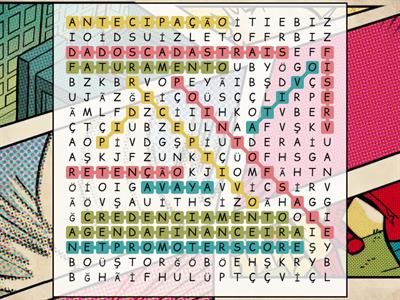 Caça Palavra VIP - 13 Palavras