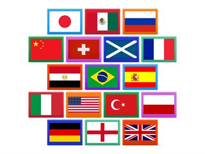 Countries guessing game (English File Beginner 1B)