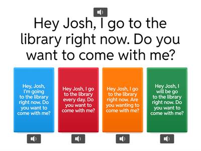 Error Correction Quiz Dialogue: Roommates' Routine