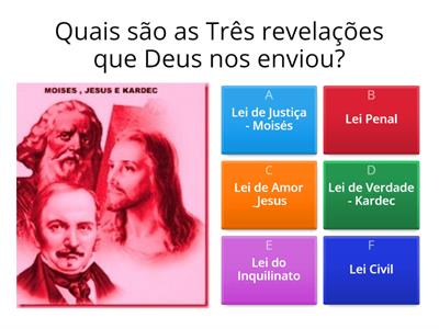 As Três Revelações- Evangelização Espírita