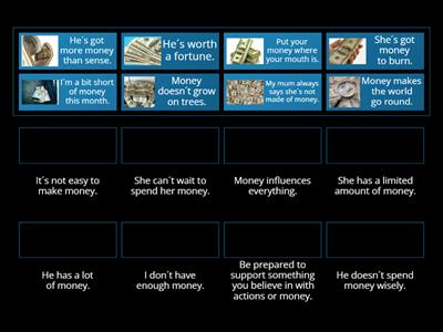 Advanced 2 Money Vocabulary