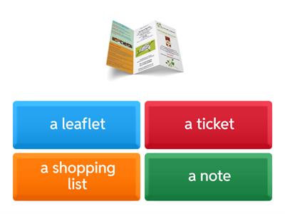 E1 -E2 Types of Text