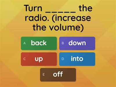 phrasal verb to turn  spotlight 9 module 1