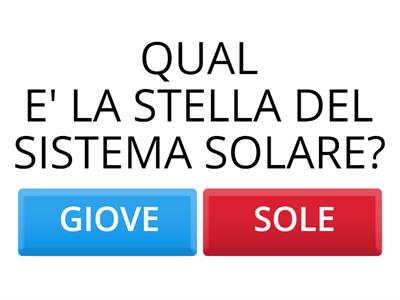 IL SISTEMA SOLARE