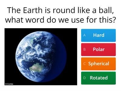 Characteristics of the Earth, Sun and Moon 