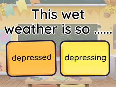 B1, B2 | -ed,-ing adjectives