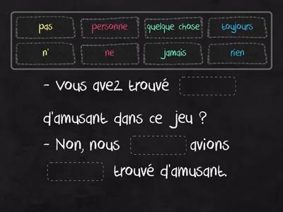 A2_ la négation complexe