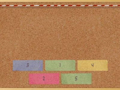 Chọn số tương ứng