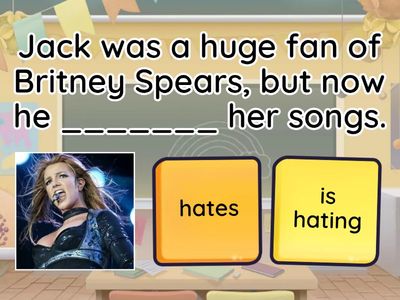  Simple or Continuous? Stative verbs.