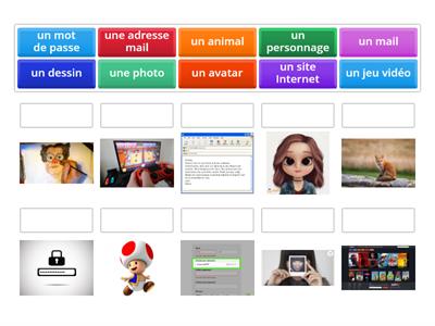 Internet + autres mots