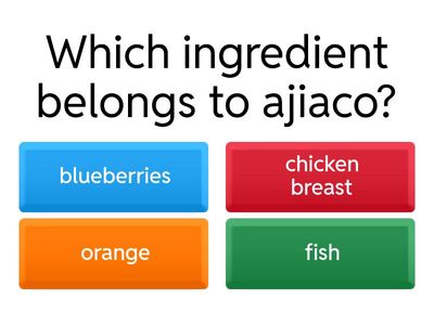 Ajiaco - Adjectives 2