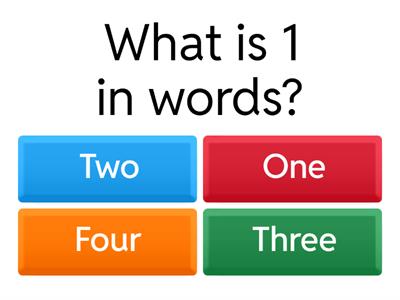 Numbers (form Nikita Amit High School)