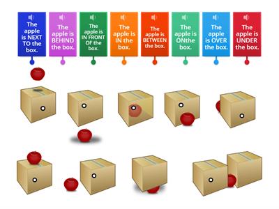 Prepositions of place