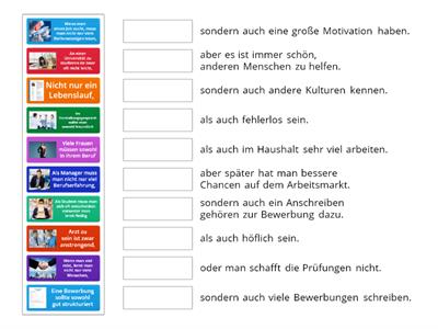 B2 zweiteilige Konjunktionen 