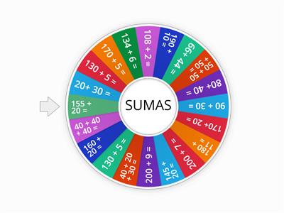 SUMAS PARA SEGUNDO GRADO DE PRIMARIA