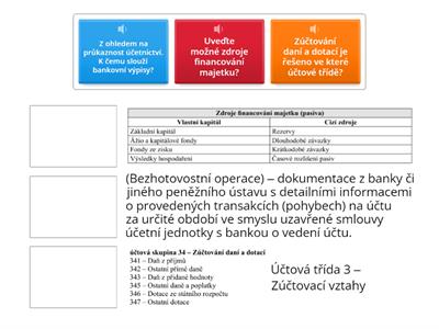 Opakování - Účetnictví 3. ročník OA-SŠ