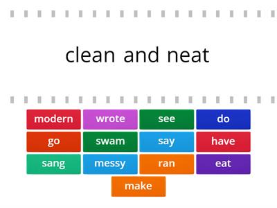 Describing houses - opposites