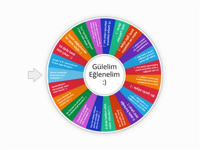  Gülelim Eğlenelim (Serbest Etkinlik) 