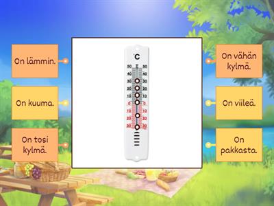 3C. Sää - lämpötilat