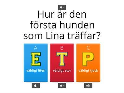 7. Lina och fyrfotingen