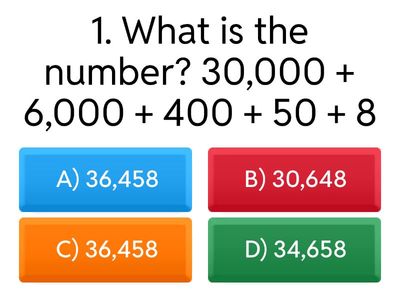 compose and decompose numbers 