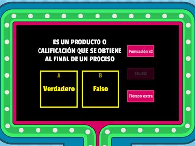 EVALUACION FORMATIVA
