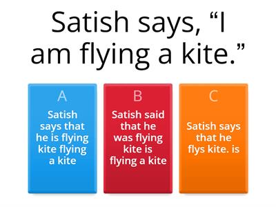 Direct indirect Speech class 9