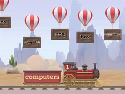 Irregular and regular plural nouns