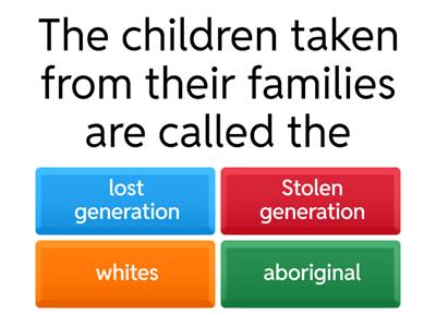 STOLEN GENERATION