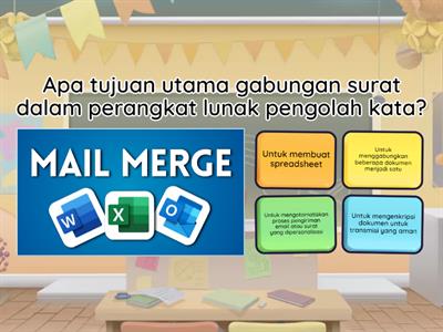 Soal Pre-Test Mail Merge