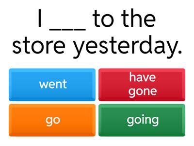 Past Simple vs. Present Perfect Quiz 2