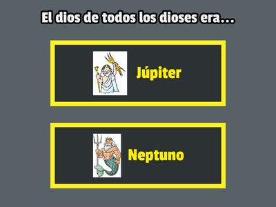 DIOSES ROMANOS PARA 5 AÑOS