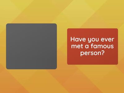 Present Perfect Speaking