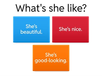 Look Like X Be Like (A1)