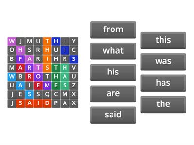 Barton 3.1 Sight Words