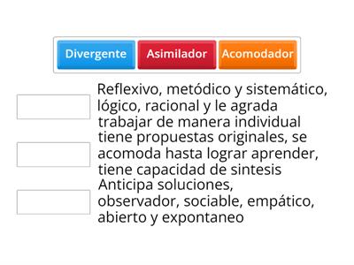 Estilos de Aprendizaje