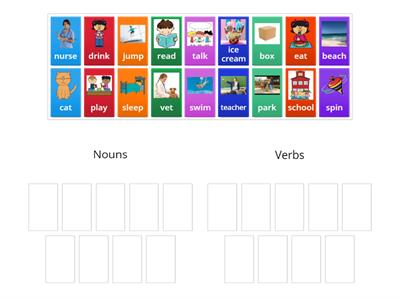 Noun and Verb Sort