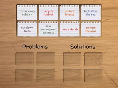 Environment problems and solutions Unit6