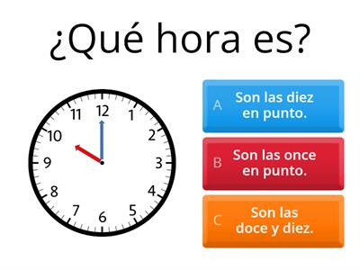  La hora Nivel Básico