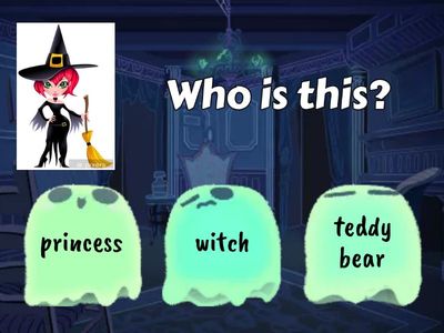 Halloween vocabulary