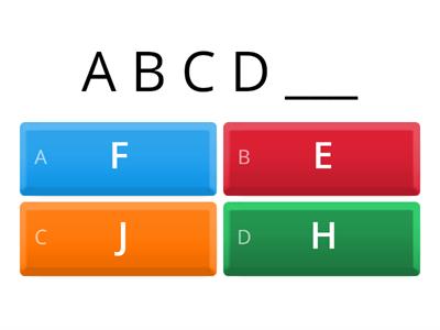 Alphabet Quiz