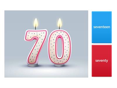 Numeri - decine e teens