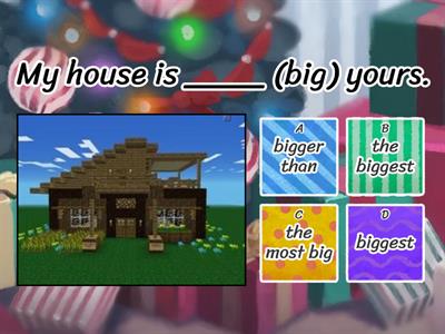 Comparative and Superlative Exercise